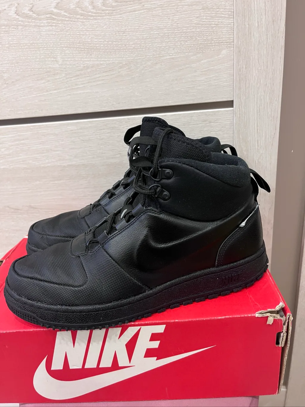 Чоловічі зимові черевики Nike Path WNTR (BQ4223-001), оригінал