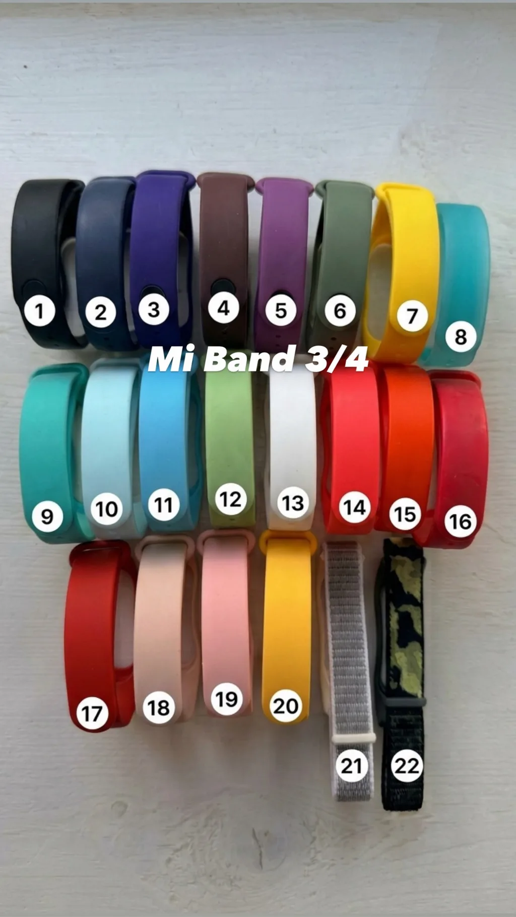 Ремінець для Xiaomi Mi Band 3 4