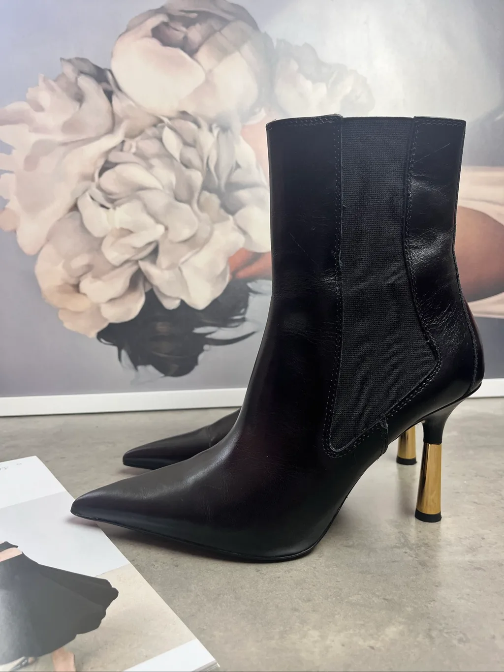 Челсі Zara з натуральної шкіри